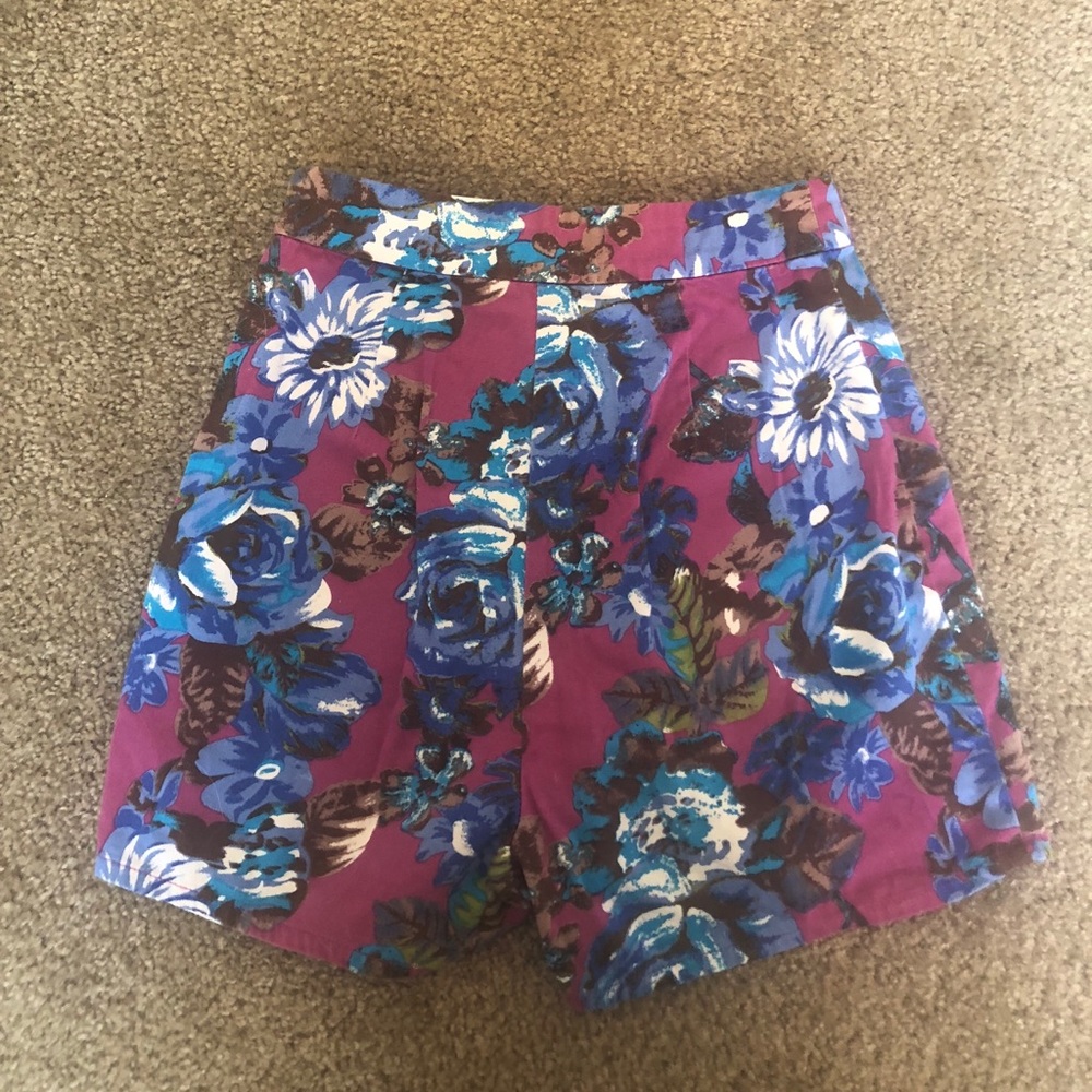 High waisted shorts